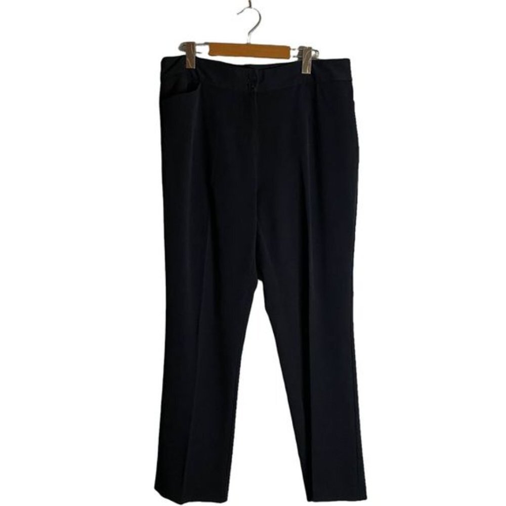 Northern Reflections Women's Black Town Ankle Dress Pants